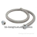 Stainless steel metal hose with flange end